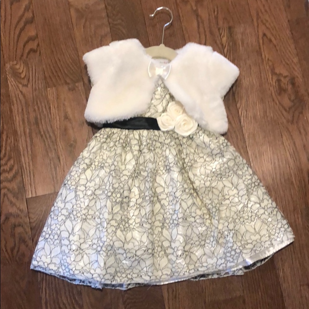 Dress and cape set